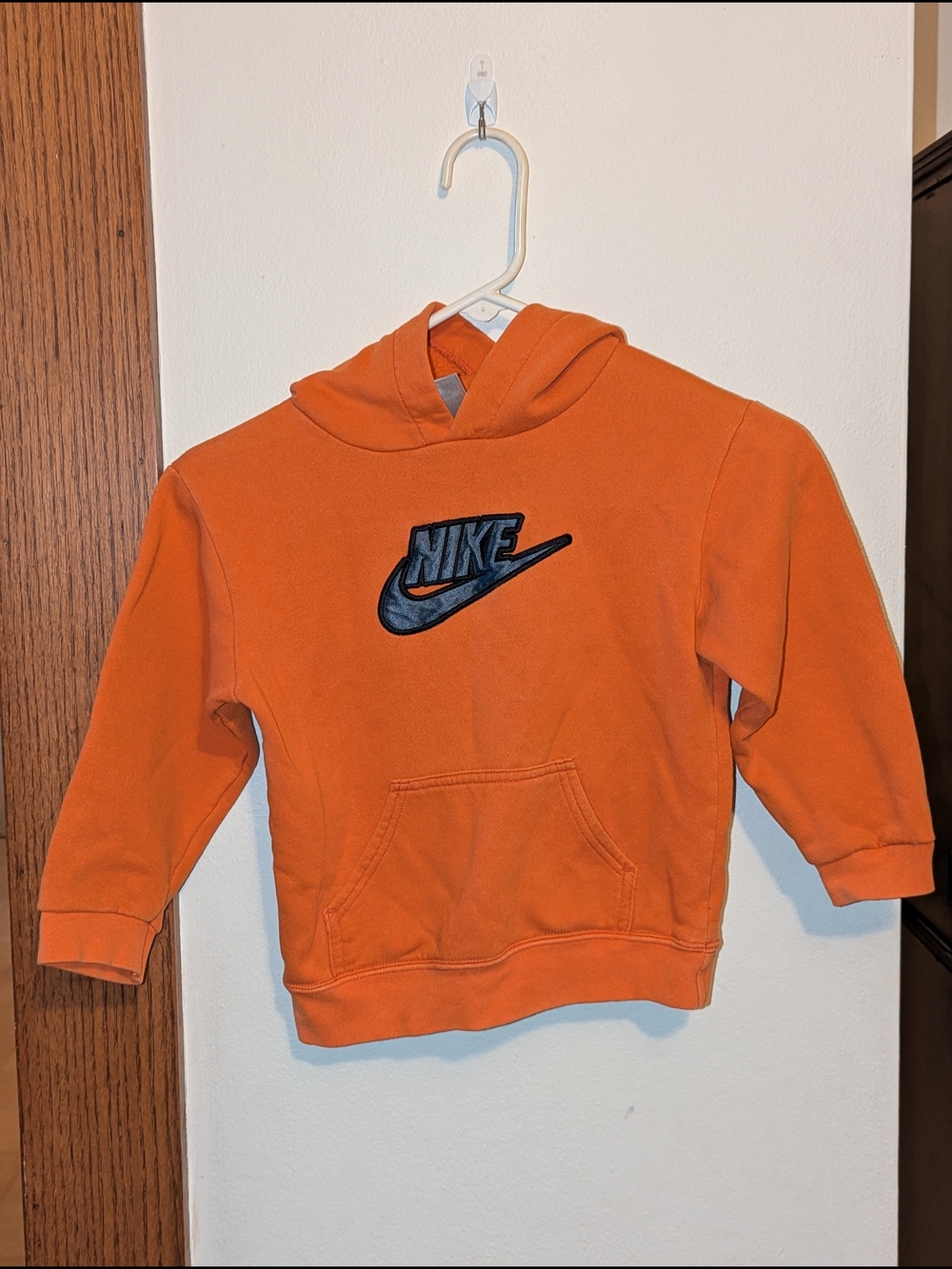 Nike Kids Orange Hoodie Sweatshirt